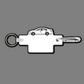 4mm Clip & Key Ring W/ Colorized 4 Door Altima Car Key Tag